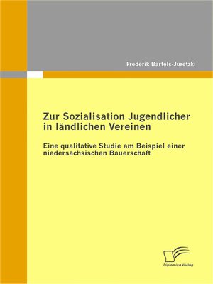 cover image of Zur Sozialisation Jugendlicher in ländlichen Vereinen